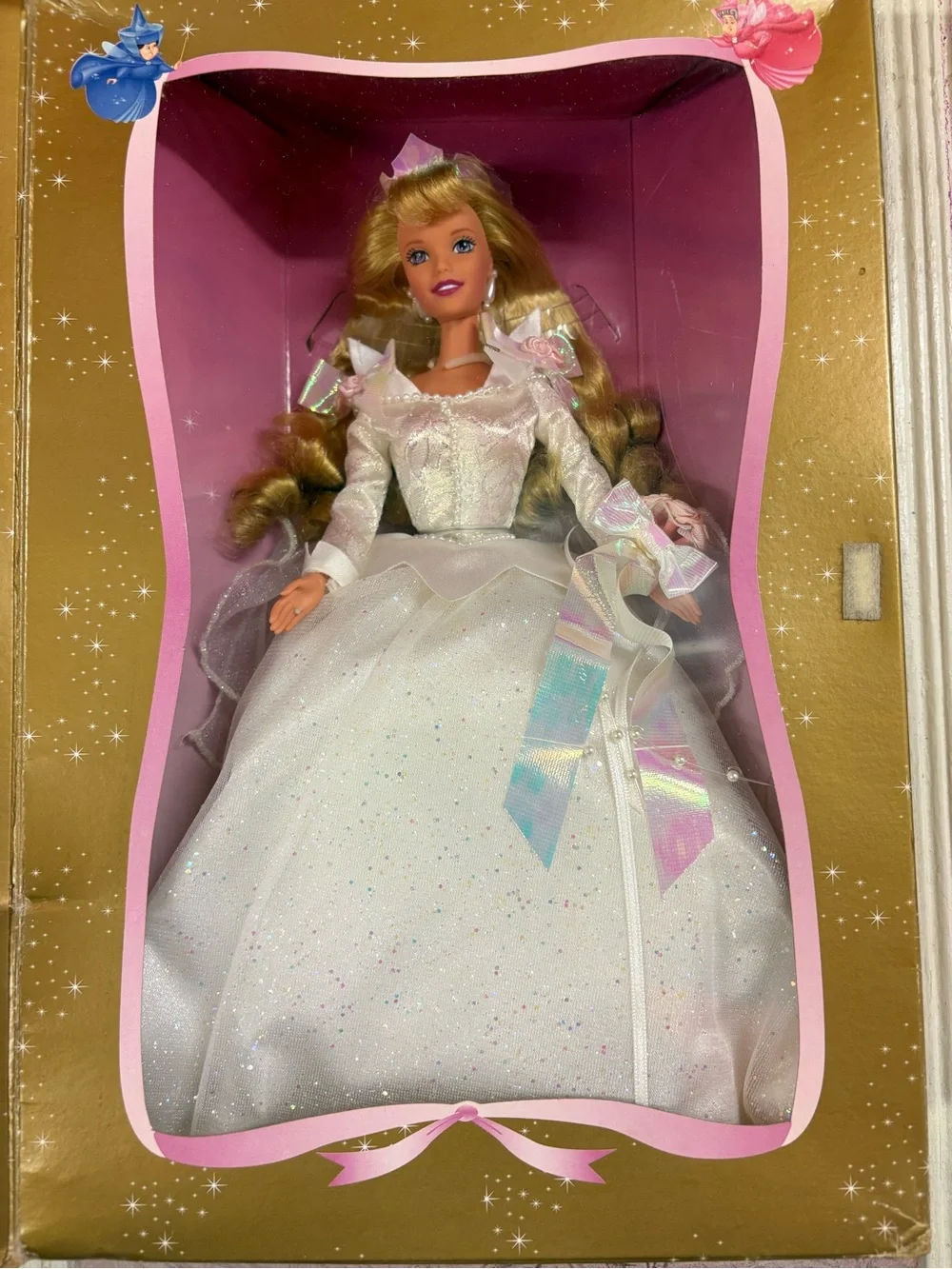 Walt Disney’s Wedding Sleeping Beauty Aurora Barbie doll